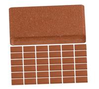 Beaupretty 300pcs Miniature Dollhouse Bricks Realistic Small Model Brick Kits for Garden Diorama Landscaping Accessories for DIY Craft and Mini Pavement Construction