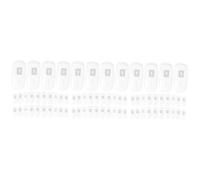 Beaupretty 300pcs Nail Practice Tips for Gel and Art Display Sticks for Manicure Skills Development Flexible and Nail Accessories for Professionals and Beginners