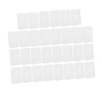 Beaupretty 30Pcs Christmas Hollow Candle Bags with Snowman Tree Fire Retardant Lantern Decoration for Outdoor Party Atmosphere Easy to Use Tea Light Holders