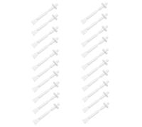 Beaupretty 30pcs Disposable Nose Wax Applicators Smooth Nasal Hair Wax Sticks for Gentle Hair Removal Safe Pp Material for Home and Spa Use