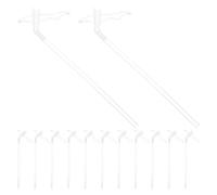 Beaupretty 30Pcs Foam Spray Replacement Nozzle Tubes 7.3" Plastic Expanding Foam Sealant Tips for Gap Filling and DIY Industrial Adhesive Projects