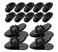 Beaupretty 30Pcs Lapel Microphone Clips Mini Small Mic Tie Clips Replacement Wire Clamp for Lapel Mic Suitable for Conference Speech and Stage Use