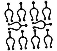 Beaupretty 30pcs Leakproof Dispenser Pump Lock Clips for Cleansing Oil Bottles PP Plastic Lotion Bottle Lock Versatile Cosmetic Pump Clamp for Shampoo and Makeup Remover