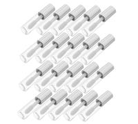 Beaupretty 30pcs Mini Empty Lip Gloss Tubes Refillable Containers for DIY Lip Balm and Lipstick with Secure Closure Clear Plastic Travel-Friendly Small Bottles Go Use