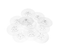 Beaupretty 30Pcs No Drill Furniture Wall Anchors Adhesive Safety Furniture Anchors for Proofing Prevent Tipping of Dressers Cabinets Tvs Bookcases and More