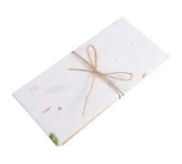 Beaupretty 30pcs Retro DIY Kraft Papers Onion Paper Handmade Decorative Background Sheets for Scrapbook Writing and Journal Crafting