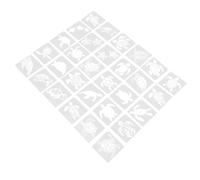Beaupretty 30pcs Sea Turtle Stencils Ocean Animal Drawing Template Reusable Wildlife Painting Supplies for DIY Crafts Wall Fabric Chalkboard Art Projects
