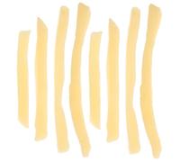 Beaupretty 30pcs Simulation French Fries Model PVC Fake Fries Chip Realistic Plaything for Photography Props Shop Display and Home Decoration