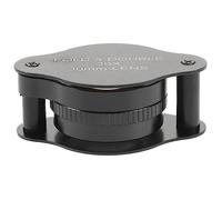 Beaupretty 30x Magnifying Glass Portable Lens Jewelers Folding Hands Magnification Magnifying Compact Magnifiers Seniors Lightweight Magnifier Glasses Aluminum Alloy Black