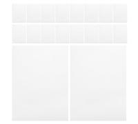 Beaupretty 35pcs A3 Braille Writing Paper Sheets for Blind Learners White Braille Handwriting Practice Paper Bulk Learning Supplies for School and Communication Skills