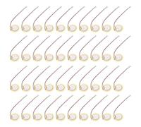 Beaupretty 35pcs Piezo Elements Electronic Piezo Element Passive Piezoelectric Buzzer for Guitar Drum Trigger Sounder Sensor