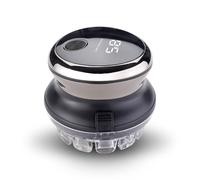 Beaupretty 360° Washable Electric Clipper with LCD Display, Cordless Self-Service Haircut Kit for Men, Adjustable and Bald Head Trimmer for Home Use Random Color