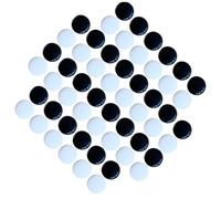 Beaupretty 360pcs Double Sided Go Stones Go Chess Pieces for Board Games Elegant Design Smooth Finish Casual Play Traditional Game Accessories