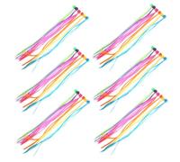 Beaupretty 36pcs Clip In Colored Hair Extensions for Vibrant Hairpieces for Halloween Cosplay and Party Styling Easy to Apply Colorful Hair Accessories for Dreamy Braid Looks