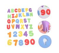 Beaupretty 36pcs Educational Bath Alphabet Floating for Soft Eva Bath Letters Numbers for Fun Learning the Tub Great for Engagement