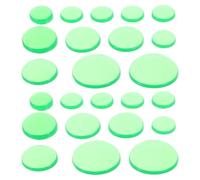 Beaupretty 36pcs Silent Pad for Drums Silicone Self-adhesive Drum Dampeners Mute Pads Silencing for Practice Soft Silicone