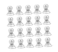 Beaupretty 36pcs Spiral Hair Pins with Single White Pearl Secure Bun Twist Coil Hair Accessories for Bridal Wedding Prom Elegant Chignon Pins for Bridesmaids and Formal Events