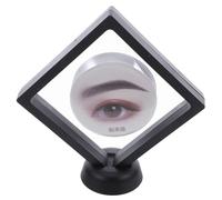 Beaupretty 3d Floating Frame Eyebrow Shape Card Plastic Silicone Display Stand Makeup Techniques Boosting Customer Confidence for Tattoo Salon Presentation Scenarios