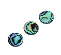Beaupretty 3PCS Abalone Shell Finger Buttons Replacement for Trumpet Durable Colored Inlay Caps Easy to Install Musical Instrument Parts Playing Fatigue