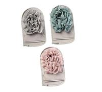 Beaupretty 3pcs Bath Towel Exfoliating Gloves Shower Cleaning Glove Body Scrubber Mitts Korean Exfoliating Mitt Dry Skin Remover