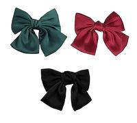 Beaupretty 3pcs Bow Knot Hairpins Spring Hair Clips Large Bows for Girls Styling for Everyday Use Special Occasions