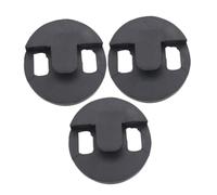Beaupretty 3pcs Cello Mute round Black Rubber Silencer for Practice Noise Reduction Cello Volume Reducer for Apartments