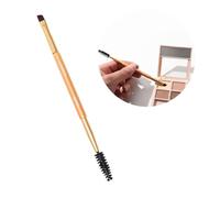 Beaupretty 3pcs Double End Eyebrow Brush Spiral Eyelash Comb for Precise Makeup Application Professional Eyelash Curler and Beveled Brow Brush Tools for Effortless Grooming and Styling