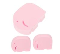 Beaupretty 3pcs Double Sided Body Scrub Sponge for Shower Bath Exfoliating and Gentle Skin Cleansing Compact Suitable for Women and Relaxing Bath Use
