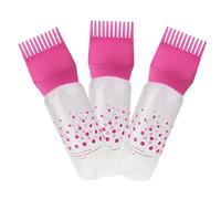Beaupretty 3pcs Dry Cleaning Bottle Comb Applicator for Hair Coloring Dying and Oiling for Root Touch-ups and Styling