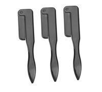 Beaupretty 3Pcs Eyebrow Eyelash Comb Folding Makeup Tool for Brow Shaping Lash Separation Non Skid Handle for Beginners Professionals for Home Salon Use