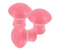 Beaupretty 3pcs Facial Jaw Exerciser V Shape Neck Toning Tool for Double Chin Removal Skin Firming Portable Jaw Face for Women Men Pink Fitness Device for Sculpting Jawline