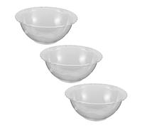 Beaupretty 3pcs Facial Wash Basin Small Plastic Face Basin for Beauty Salon Home Use Enhances Skincare Routine