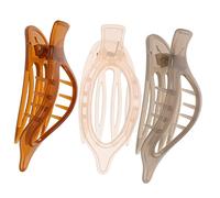 Beaupretty 3pcs French Hair Clips for Thick Hair Elegant Transparent Jelly Acrylic Claw Clips for Women Versatile Accessories for Everyday Use and Special Occasions