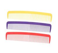 Beaupretty 3pcs Giant Hair Styling Combs Wide Tooth Oversized Carnival Clown Props for Halloween Costume Men Women Theatrical Fun Lightweight Dramatic Design