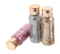 Beaupretty 3pcs Glitter Liquid Eyeshadow Shimmering Metallic Eye Makeup for Festivals Daily Looks Smooth Application Faderesistant and Smudgeproof Formula