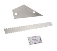 Beaupretty 3pcs Guitar Leveling Ruler Set for Electric and Bass Guitars - Notched Straight Edge Fretboard Action Gauge and Fret Rocker Tool for Neck and String Height Measurement