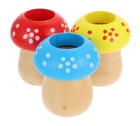 Beaupretty 3pcs Kaleidoscope for Educational Cognitive Playthings Cartoon Design Portable Hand-eye Coordination Development Gifts for Boys Random Color