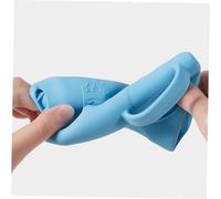 Beaupretty 3pcs Large Bottle Sleeves with Handles for Glass Bottles Anti-Breakage Protective Covers Ergonomic Grip Easy to Clean and Dishwasher Safe Blue White Green