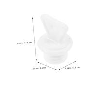 Beaupretty 3Pcs Leak Proof Rubber Hot Water Bottle Stoppers 22.5Mm Cross-Shaped Seal Caps Replacement Accessories for Hot Water Bags Portable Small Sealing Plugs