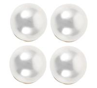 Beaupretty 3pcs Magnetic No Sew Brooch Buttons with Faux Pearl Clothing Button Covers for Dresses and Shirts Easy Closure Pins to Prevent Exposure Damage Fashion Accessories