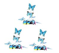 Beaupretty 3pcs Mini Butterflies Hat Hair Clip for Women Elegant Headwear for Parties Weddings and Banquets Charming Costume Accessory Unique and Eye-catching Hair Decoration