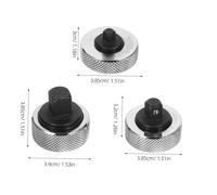 Beaupretty 3pcs Mini Ratchet Wrench with Anti-Slip Finger Grip Reversible Socket Driver Compact Steel Shell for Tight Spaces Home Automotive Industrial Repairs