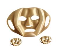 Beaupretty 3pcs Moisturizing Silicone Mask Covers Reusable Skin Care Mask Cover with Ear Hook Design 3d Anti Drop and Anti Wet Feature Fashionable for Home Beauty