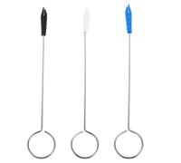 Beaupretty 3pcs Piano String Muting Tools Set Plastic Tuning Wedges for Grand and Upright Pianos with Black White Blue Color Options for Professional Maintenance