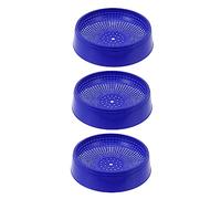 Beaupretty 3Pcs Plastic Pigeon Nest Bowls with Breathable Bottom for Small Birds Bird Egg Container Pet Accessories Cozy Smooth Surface