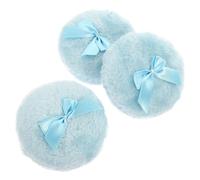 Beaupretty 3pcs Powder Boys and Girls Body Powder Puff Soft Velvet for Boys and Girls Adults Refreshing Plush