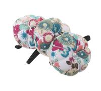 Beaupretty 3pcs Pumpkin Wrist Pin Cushion Sewing Pin Cushion Wrist Plush Surface Decorative Pumpkin Shaped Holders with Elastic Strap for Needlework and DIY Craft