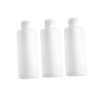 Beaupretty 3pcs Refillable Plastic Lotion Containers Lightweight Travel Bottles for Shampoo Toner and Makeup Remover Durable Leak Portable Dispensers for Home and Travel