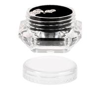 Beaupretty 3pcs Silver Heart-Shaped Teeth Rhinestones Kit 5.8x4.6mm Metal Crystal Tooth Jewelry for Manicure and Oral Decoration