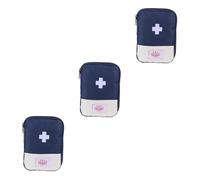 Beaupretty 3pcs Small Bag for Medicine Pouch Medical Storage Bag Handy Organizer for Home Car Outdoor Activities